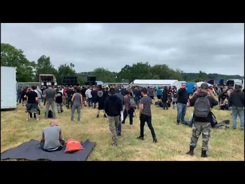 France: Illegal rave continues Saturday morning despite overnight clashes with police