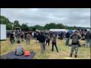 France: Illegal rave continues Saturday morning despite overnight clashes with police