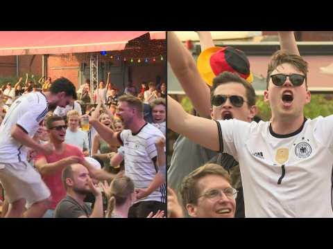 Euro 2020: Germany fans celebrate third and fourth goals against Portugal