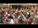 Euro 2020: Germany fans in Berlin celebrate two goals against Portugal