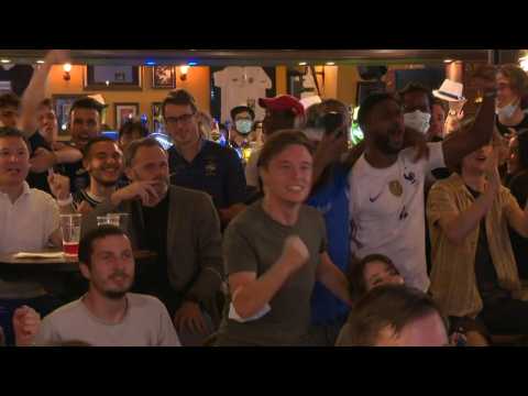Euro 2020: France fans in Paris bar celebrate Griezmann equaliser