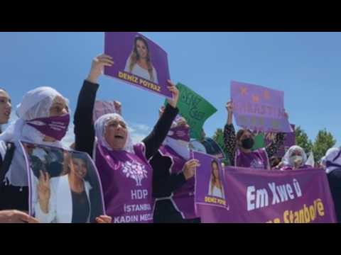 Women rally against Turkeys withdrawal from Istanbul Convention