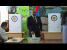 Armenian Prime Minister Pashinyan casts vote in parliamentary election