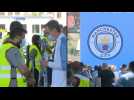 Football/Champions League: City supporters enter fan zone, get tested for Covid-19