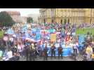 Thousands of Croatians march against abortion in central Zagreb