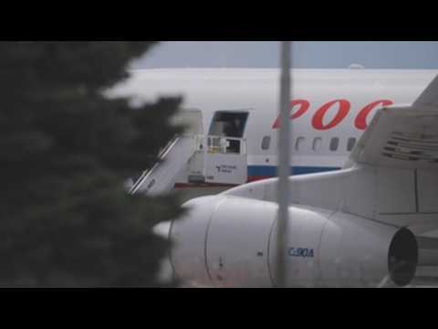 Russian government plane leaves from Prague after reduction of embassy staff