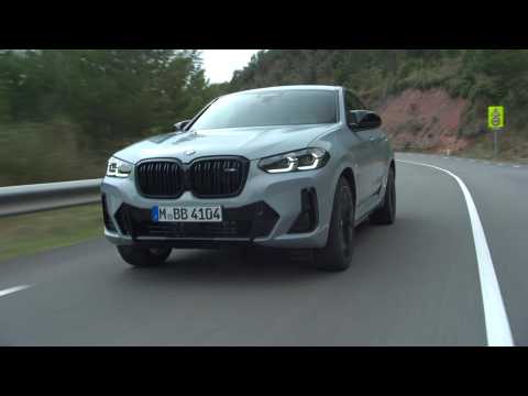 The new BMW X4 M40i Driving Video