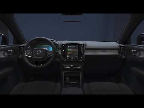 Volvo C40 Recharge - the interior design story