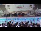 Iranian presidential candidate Ebrahim Raisi holds campaign rally ahead of elections