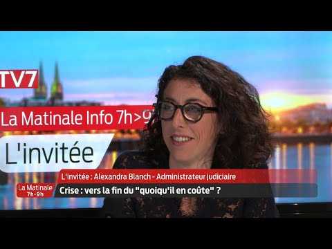 La Matinale | L'invitée | Alexandra Blanch, administrateur judiciaire