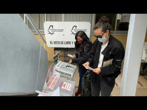Mexicans vote in legislative elections seen as test for president