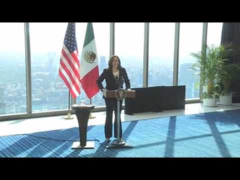 Harris declares her trip to Mexico, Guatemala a success