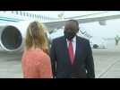 G7 Summit: South African President Cyril Ramaphosa arrives in Newquay