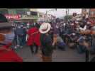 Indigenous march calls for solutions for Ecuador's economic crisis