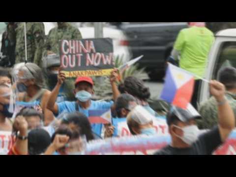 Philippines marks Independence Day with protests against China's presence