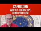 Capricorn Weekly Horoscope from 28th June 2021