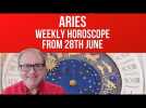 Aries Weekly Horoscope from 28th June 2021