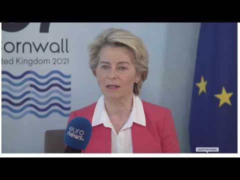 Exclusive: Ursula von der Leyen says G7 global strategy has 'no strings attached' unlike China