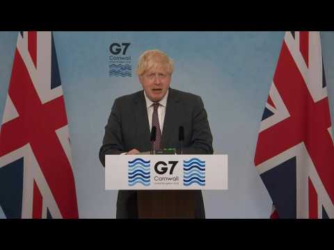 G7 commits to donating globally 1bn Covid-19 vaccine doses (Boris Johnson)