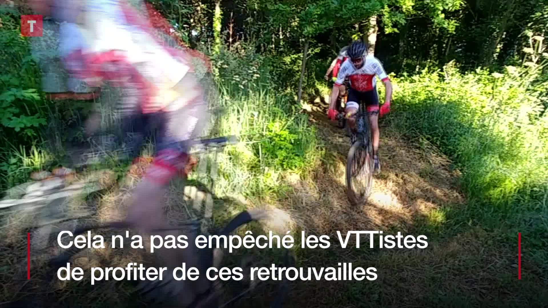 La reprise du VTT en Bretagne (Le Télégramme)