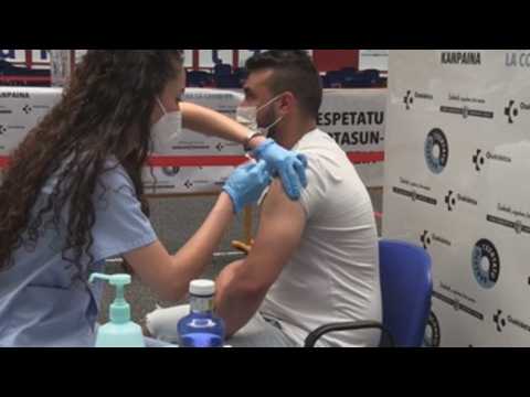 Bullring in San Sebastian becomes vaccination centre