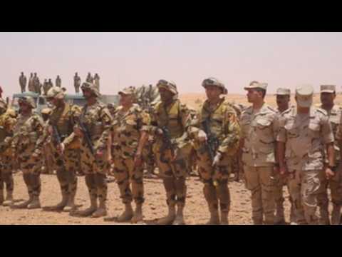 Egyptian-Sudanese army rehearses joint maneuvers in Sudan