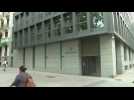 Madrid court where Polisario leader is being questioned - Label : AFPTV - First images - Category : News
