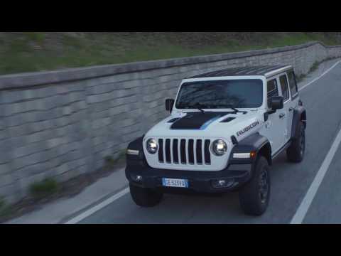 Jeep Wrangler 4xe Rubicon Driving Video