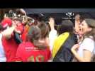 Euro 2020: Belgian fans go wild as Hazard scores against Denmark