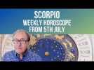 Scorpio Weekly Horoscope from 5th July 2021