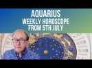 Aquarius Weekly Horoscope from 5th July 2021