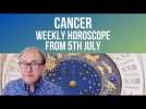 Cancer Weekly Horoscope from 5th July 2021