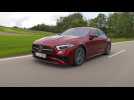 Mercedes-Benz CLS 300 d 4MATIC in Hyacinth red Driving Video