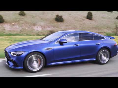 The new Mercedes-AMG GT 53 4MATIC+ Driving Video