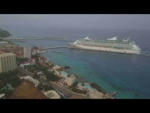 Cruises return to the Mexican Caribbean to reactivate tourism