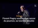 Florent Pagny souffre d'un cancer du poumon et annule sa tournée des 60 ans