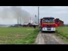 Steenvoorde : feu de ferme