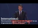 International: Macron promet une riposte au 