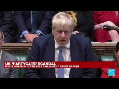 REPLAY - 'Sorry': UK PM Johnson addresses parliament about 'partygate' report