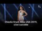Cheslie Kryst, Miss USA 2019, s'est suicidée