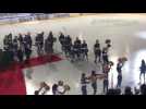 VIDÉO. Hockey sur glace : Les Ducs d'Angers présentent la Coupe de France à leur public