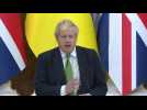 UK PM Johnson says Russian forces 'clear and present danger' to Ukraine