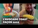 Les avocado toasts se mangent désormais avec des oeufs râpés