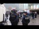 Tourcoing : ambiance dans le centre ville avant la venue du Président