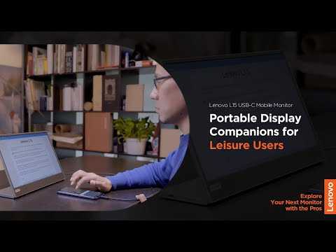 Lenovo L15 USB-C Mobile Monitor: PM Deep Dive | Unboxing and Review