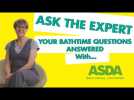 Ask The Expert: your baby bathing questions answered with Rachel FitzD and ASDA