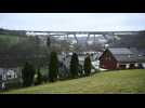 Bridge in west Germany torn down using explosives - Label : AFPTV - First images - Category : Business