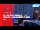 VIDEO. Incendie rue Etienne d'Orves à Alençon : des locataires intoxiqués
