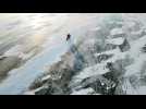 A one-horse open sleigh ride on Turkey’s frozen lake