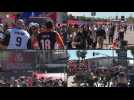 Game Day! Fans flock to SoFi Stadium ahead of Super Bowl blockbuster